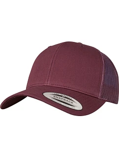 6 panelová vintage kšiltovka maroon model 22542724 - Flexfit