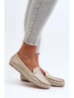 Dámské mokasíny Zlaté model 21653948 - Boto