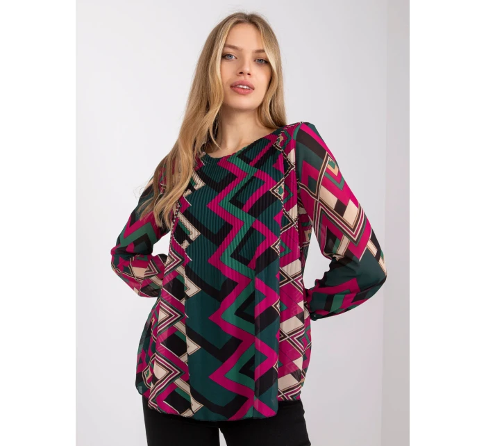 Halenka DHJ BZ 8643 2.67P tmavě zelená