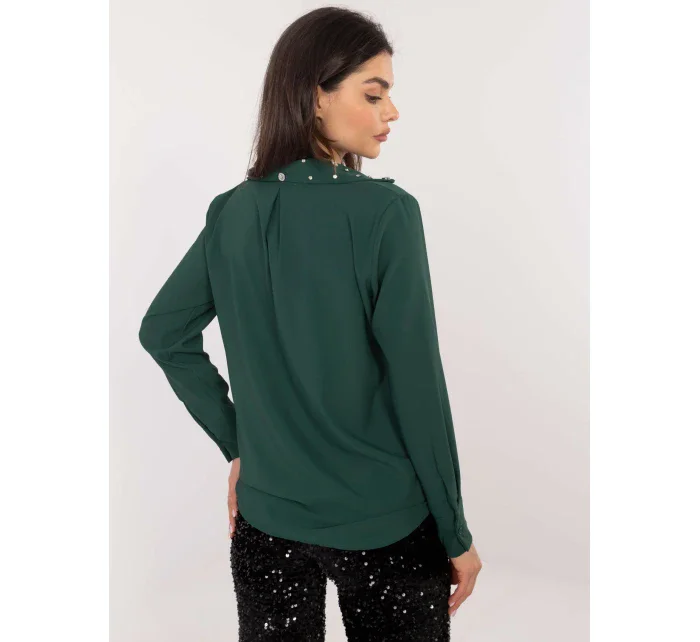 Košile DHJ KS 15260.96 tmavě zelená