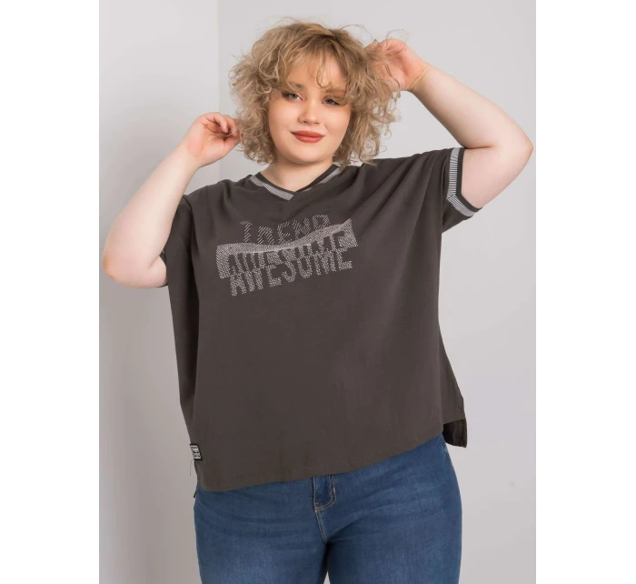 Halenka RV BZ 6496.32P tmavá khaki