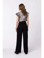 S331 Halenka bez rukávů - černá