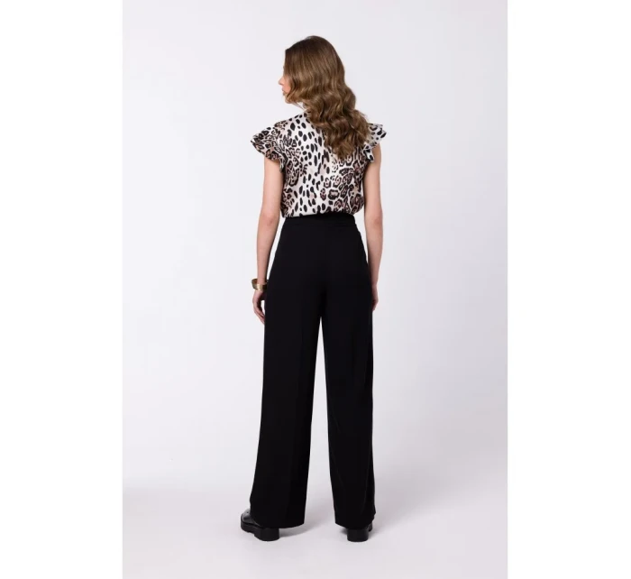 S331 Halenka bez rukávů - černá