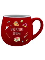 Personalizovaný keramický buclatý hrneček pro paní učitelku/pana učitele (pomůcky) Personalizovaný keramický buclatý hrneček pro paní učitelku/pana učitele (pomůcky)