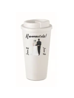 Personalizovaný cestovní termohrnek s novomanželským párem Personalizovaný cestovní termohrnek s novomanželským párem