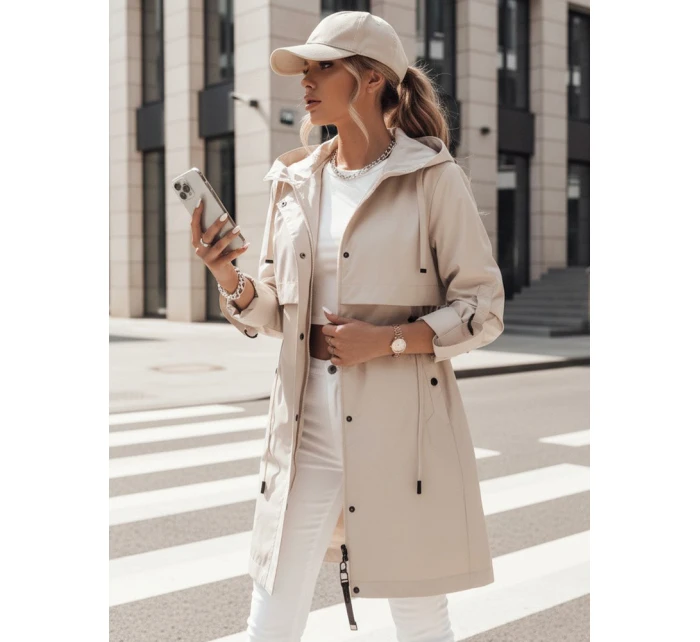 Dámská přechodná bunda parka béžová NOCITO FashionStreet TY4200