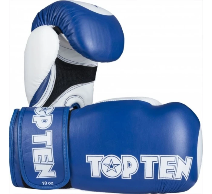 Boxerské rukavice model 21348279 10 oz červené - TOP TEN