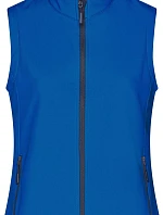 Daiber JN 1127 Dámská 2-vrstvá promo softshellová vesta 02.1127 nautic blue/navy