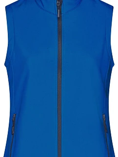 Daiber JN 1127 Dámská 2-vrstvá promo softshellová vesta 02.1127 nautic blue/navy