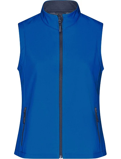 Daiber JN 1127 Dámská 2-vrstvá promo softshellová vesta 02.1127 nautic blue/navy Daiber JN 1127 Dámská 2-vrstvá promo softshellová vesta 02.1127 nautic blue/navy