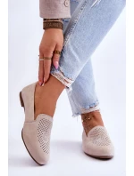 Semišové pohodlné mokasíny Béžove model 21615627 - S.Barski Semišové pohodlné mokasíny Béžove model 21615627 - S.Barski