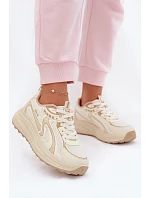 Dámské sportovní tenisky Big Star model 22073688 HIPOLY SYSTEM Béžové - Big Star Shoes