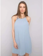Šaty model 18371852 světle modré - FPrice Šaty model 18371852 světle modré - FPrice