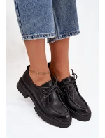 Dámské polobotky z eko kůže Adrelle – černé
