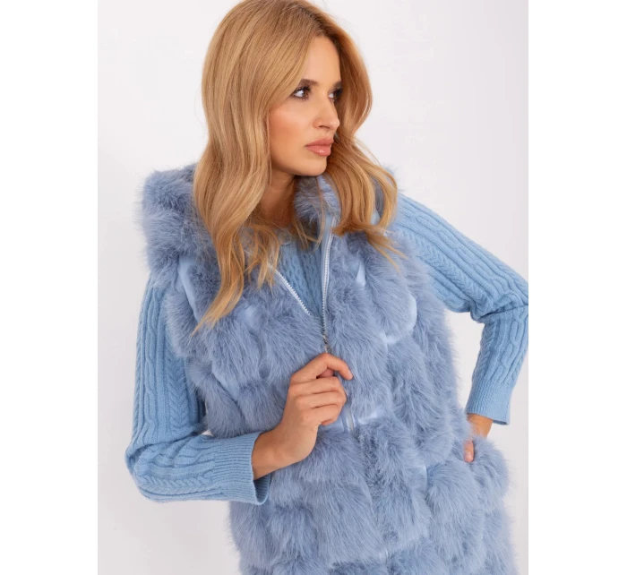 Vesta AT KZ 2379.96P světle modrá - Wool Fashion Vesta AT KZ 2379.96P světle modrá - Wool Fashion