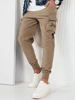 FashionStreet béžové pánské bojové kalhoty UX4163