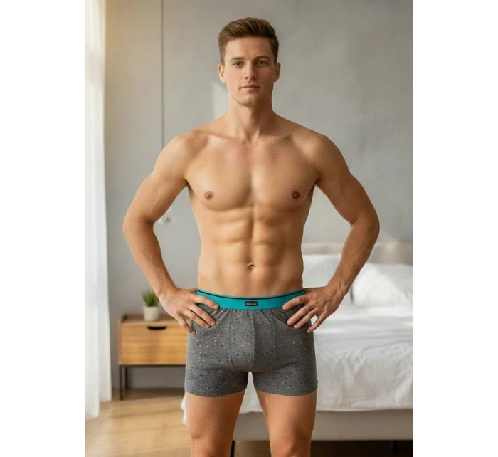 Pánské vzorované boxerky model 18037564 - Redo