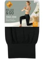 Dámské volnočasové kalhoty na jógu model 19642484 PANTS  černá - NUR DIE