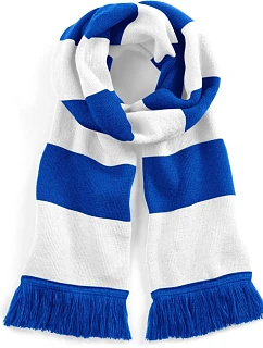 Beechfield B 479 Šála "Stadium" 53.0479 bright royal/white