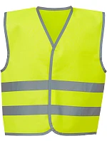 Yoko HVW 102 Hi-Vis bezpečnostní vesta 79.W102 hi vis yellow Yoko HVW 102 Hi-Vis bezpečnostní vesta 79.W102 hi vis yellow