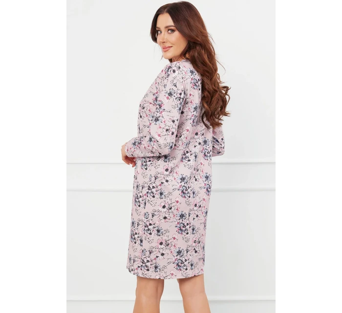 Italian Fashion Toliana long barva:print/pink Italian Fashion Toliana long barva:print/pink