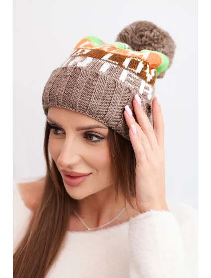 Fleecová čepice Marta K231 ecru Fleecová čepice Marta K231 ecru