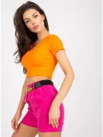 Šortky DHJ SN 13186 1.70 fuchsií