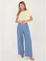 Bluzka RV BZ model 22102602 jasny żółty - FPrice Bluzka RV BZ model 22102602 jasny żółty - FPrice