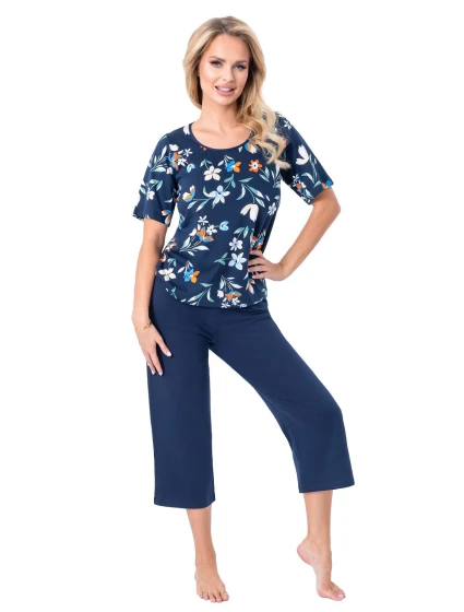 Pyžamo Donna Caroline 3/4 cr/r M-2XL Pyžamo Donna Caroline 3/4 cr/r M-2XL