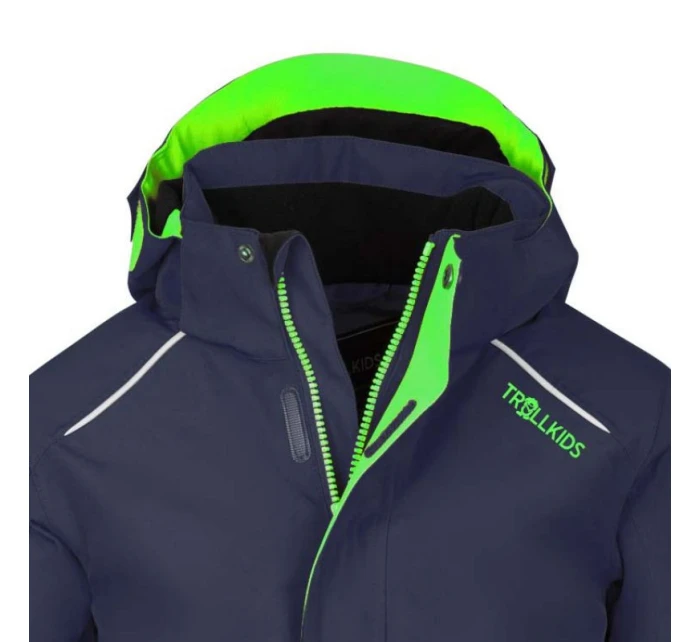 Trollkids Kids Holmenkollen Snow Jacket Pro winter navy blue (913-100) bunda s kapucí Trollkids Kids Holmenkollen Snow Jacket Pro winter navy blue (913-100) bunda s kapucí