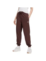 Dámské kalhoty adidas Essentials Small Logo French Terry Cuffed pants brown JX3864 dámské Dámské kalhoty adidas Essentials Small Logo French Terry Cuffed pants brown JX3864 dámské