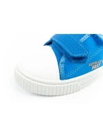 Leomil Sonic dětské sportovní boty lehké tenisky na suchý zip modré červené