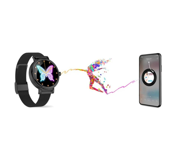 Dámské hodinky BLACK model 21804597 - RUBICON Dámské hodinky BLACK model 21804597 - RUBICON