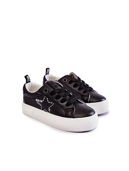 Dětská sportovní obuv Šněrovací Big Star model 21599328 Černe - Big Star Shoes
