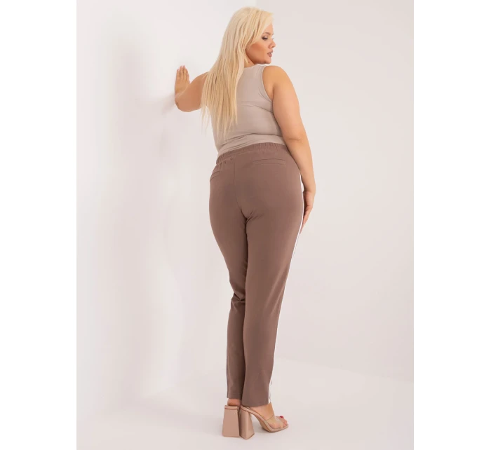 Tepláky RV DR 6643.95 hnědá