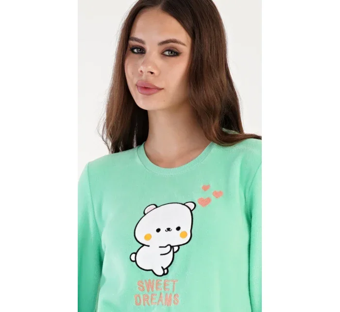 Dámské pyžamo dlouhé Kotě