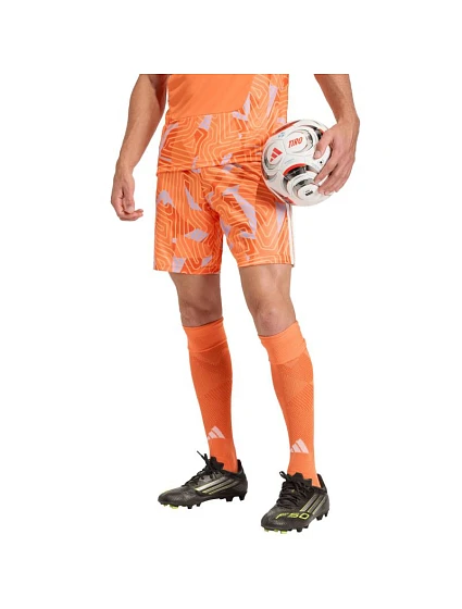 Pánské brankářské šortky adidas Tiro 26 Competition oranžové KC5345