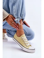 Klasické nízké dámské tenisky Žlutá Vegas