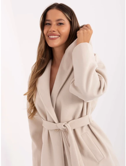 Płaszcz IT PL model 21320010 jasny beżowy - FPrice