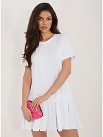 RV SK šaty A1229.10P bílé RV SK šaty A1229.10P bílé