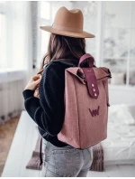 Městský batoh VUCH Mellora Dark Pink Městský batoh VUCH Mellora Dark Pink