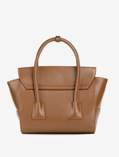 Dámská malá kabelka kufřík Nobo – světle hnědá