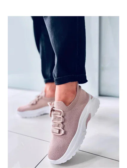 Dámská sportovní obuv / Béžová s bílou model 19580578 - Inello