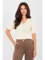 Svetr s krátkým rukávem  model 224001 Factory Price