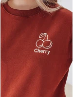 Dámská oversize mikina s výšivkou  model 21988015 - Dstreet