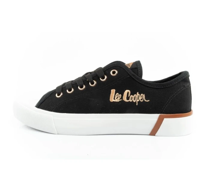 buty sportowe damskie z tkaniny czarne dámské model 21360852 - Lee Cooper buty sportowe damskie z tkaniny czarne dámské model 21360852 - Lee Cooper