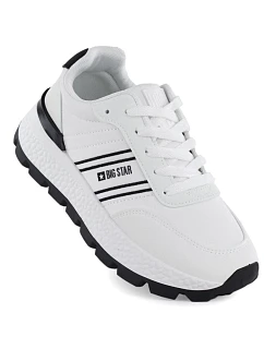 Dámská sportovní obuv na platformě bílá Big Star TT274882