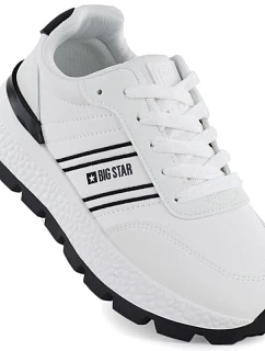 Dámská sportovní obuv na platformě bílá Big Star TT274882