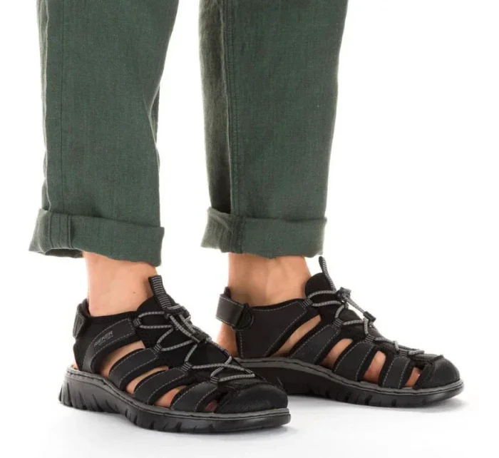 Vestavěné sandály Rieker M 26770-00 RKR584 Vestavěné sandály Rieker M 26770-00 RKR584