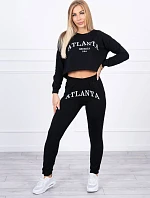 Atlanta tištěná sada černá